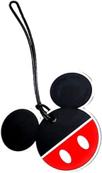 7STAR Mouse PVC Luggage ID Tag Set 4 Colorful Polka Dot Labels for Bags & Suitcases