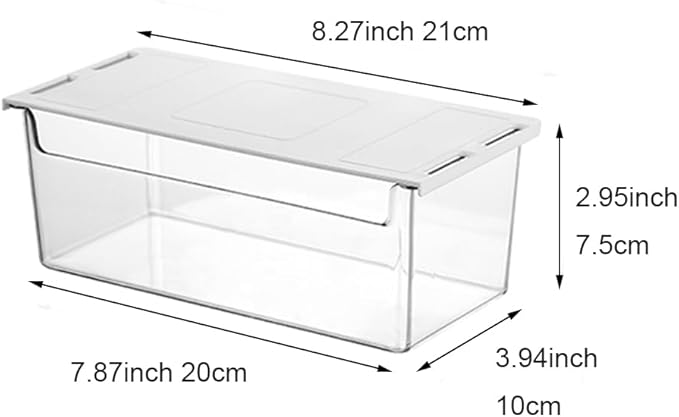 Medicine Cabinet Organizer Wall Mount,Small Pull-Out Organizer Box,Self-adhesive Under Medicine Cabinet Drawer Holder,Make Up