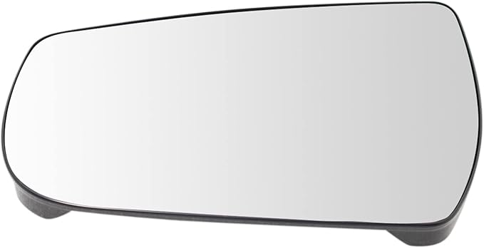 TRQ Driver Side Mirror Glass Assembly Snap On Compatible with 2013 2014 2015 Chevrolet Malibu 2016 Chevrolet Malibu Limited G