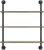 Pipe Shelves Industrial Pipe Shelving Shelves Real Wood Industrial Floating Pipe Shelves with Wood Planks 36 inch Wall Shelve