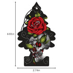 LITTLE TREES Car Air Freshener | Hanging Tree Provides Long Lasting Scent for Auto and Home | 24 Air Fresheners |Rose Thorn