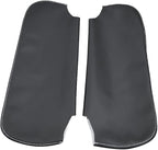 Black Car Sun Visor Cover, Left & Right Side Sun Visor Skin Pair Fits for Chevy Camaro 1993-2002, for Firebird 1993-2002 (Skin Only)