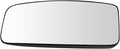TRQ Passenger Side Lower Mirror Glass Convex Snap On Compatible with 2007-2009 Dodge Sprinter 2500 Sprinter 3500 CH1325162