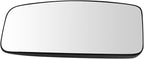 TRQ Passenger Side Lower Mirror Glass Convex Snap On Compatible with 2007-2009 Dodge Sprinter 2500 Sprinter 3500 CH1325162
