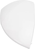 Side Mirror Cover Cap Unpainted White Rearview Wing Mirror Cap Weather Replacement for Hyundai Elantra 2021 to 2023 (Left)