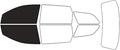 Rvinyl Window Tint Kit Compatible with Dodge Journey 2009-2020 - Black 20% - Single Ply No Bubble Film - Do it Yourself Vehicle Front Precut Kit