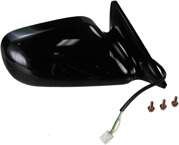 TRQ Driver and Passenger Side Mirror Assembly Set Power Paint to Match Compatible with 1999-2003 Toyota Solara