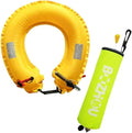 Life-Saving Car Escape Tool: 5-Second Auto Inflate Lifebuoy & Window Breaker for Vehicle Flooding & Accidents (Patent Design)