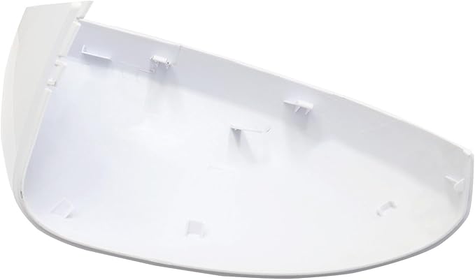 Left Driver Side Replacement Mirror Cover Compatible with Nissan Altima 2019 2020 2021 2022 2023 2024 2025 Exterior Door Side Rearview Mirror Cap Cover Without Turn Signal Light Pearl (White)