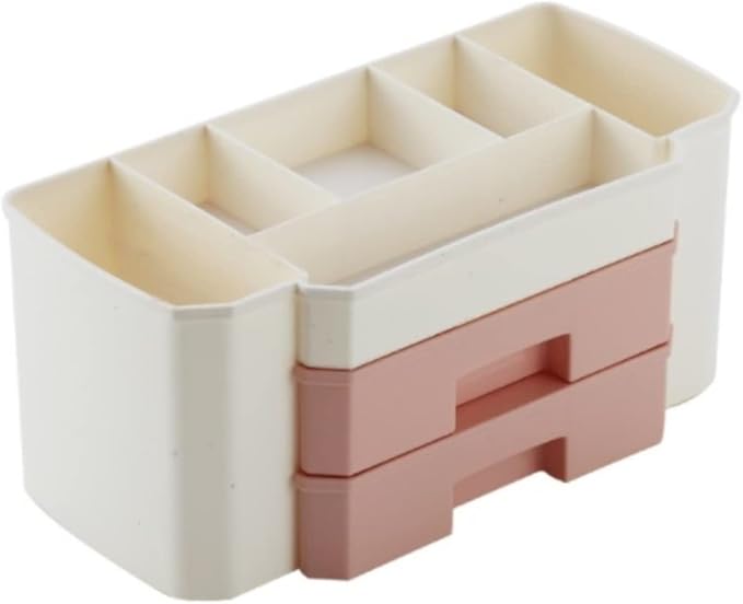 Makeup Organizer Vanity Desktop Skin Care Cosmetics Storage Box with Drawers Jewelry Sundries Makeup Organizer Make Organizer
