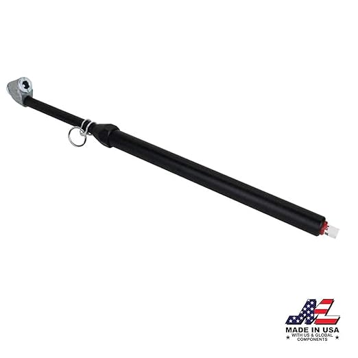 Milton 976BKL Dual Head Angled Chuck Tire Pressure Service Gauge, Non-Slip Grip Matte Black Poly Finish -13” 1-160 PSI For Large Vehicle Tires