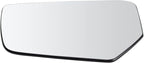 TRQ Heated Driver Side Mirror Glass Assembly Snap On Compatible with 2014-2020 Chevrolet Impala LT LS LTZ Premier Eco GM1327B