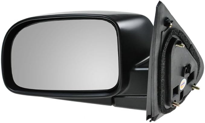 TRQ 2 Piece Driver and Passenger Side Mirror Assembly Set Electric Adjustment Heated No Memory Black Compatible with 2007-201