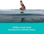 ulu Lagoon Hanging Car Air Freshener | Tropical Beach Coconut Surf Wax Scent Mini Wave | Long Lasting Car Freshener, Closet a