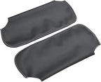 Black Car Sun Visor Cover, Left & Right Side Sun Visor Skin Pair Fits for Chevy Camaro 1993-2002, for Firebird 1993-2002 (Skin Only)