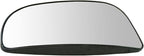 TRQ Passenger Side Mirror Glass Heated with Spotter Glass Compatible with 2011-2022 Ram 1500 2011-2018 Ram 2500 3500 4500 550
