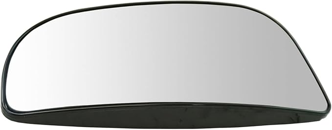 TRQ Passenger Side Mirror Glass Heated with Spotter Glass Compatible with 2011-2022 Ram 1500 2011-2018 Ram 2500 3500 4500 550