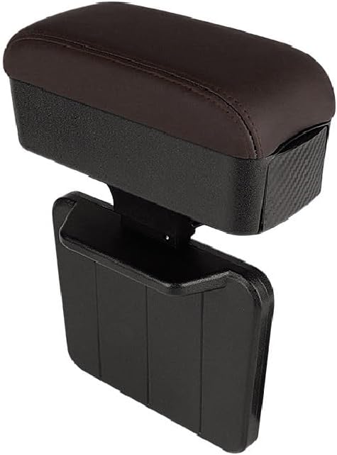 JEYODA Car Armrest Box with Cup Holder Car Central Liftable Armres Storage Organizer Box Arm Rest，Car Seat Gap Filler Organiz