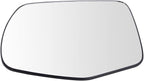 TRQ Driver Side Mirror Glass Flat Backing Plate For Factory Equipped & Aftermarket Mirrors Compatible with 2016-2018 Honda Pi