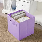 ShellKingdom Storage Bins, Foldable Fabric Storage Cubes And Cloth Storage Organizer Drawer For Closet And Toys Storage, 6 Pa