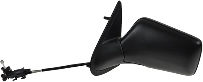 TRQ Driver Side Mirror Glass Paint to Match Manual Remote Compatible with 1993-1999 Volkswagen Golf Jetta VW1320106