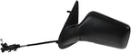 TRQ Driver Side Mirror Glass Paint to Match Manual Remote Compatible with 1993-1999 Volkswagen Golf Jetta VW1320106