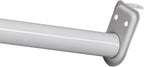Adjustable Closet Rod, Steel 48 Inch to 72 Inch, 30 Pound Capacity, White – Design House, 205831 (Pack of 2)
