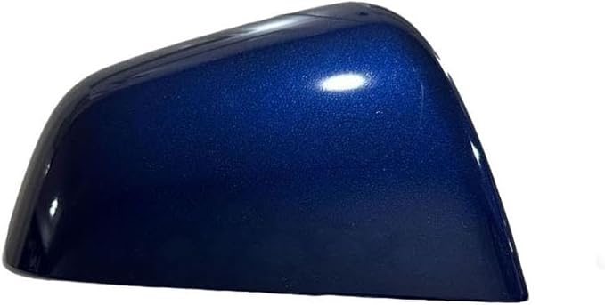 Compatible with Tesla Model Y Side Mirror Cover Replacement 2021 2022 2023 2024, Right Passenger Side Rearview Mirror Cover Cap for Model Y Accessories(blue)