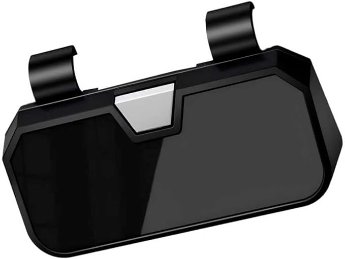 Car Sun Visor Sunglass Box, Car Visor Clip ABS Eyeglasses Storage, Universal Auto Sunvisor Accessories Organizer Box for Most Vehicles, Trucks, SUVs (Black)