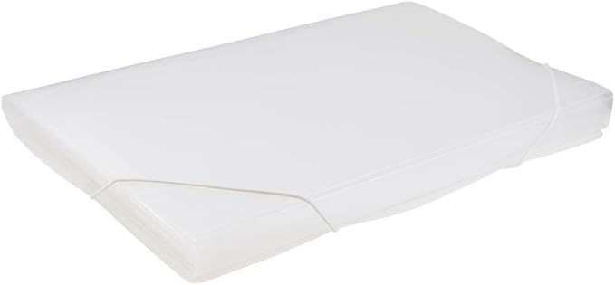 JAM PAPER Accordion Folders - 13 Pocket Plastic Expanding File - Legal Size - 10 x 15 - Clear - Sold Individually