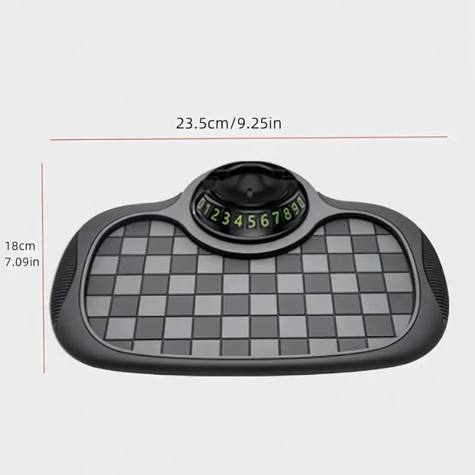Multifunction Car Anti-Slip Mat Auto Phone Holder, Universal Multifunction Car Dashboard Mat with Phone Holder in Car, Anti-S