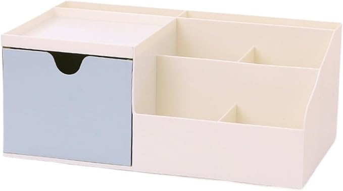 Cosmetics Organizer Dresser Cosmetic Storage Box Plastic Office Dresser Drawer Lipstick Type Skin Care Products Make Up Organ