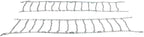 Mytee Products 2 Pair Cam Tensioner Twisted Link Snow Tire Chains Compatible w/ 16.5" Rim Diameter & 12" Wide Car Pickup Low-