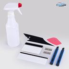 True Line Automotive Window Tint Kit for Cars - 8-Piece Vinyl Wrap Kit - Vinyl Wrap Tool Kit with Window Tint Squeegee, Window Tint Tools for Installing Decals, Solar Film, Wrap Film