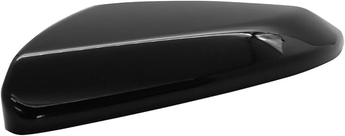 Black Left Mirror Cap Cover For Honda Civic 2016 2017 2018 2019 2020 2021 Rearview Mirror Cap Replacement (Black Left Side)