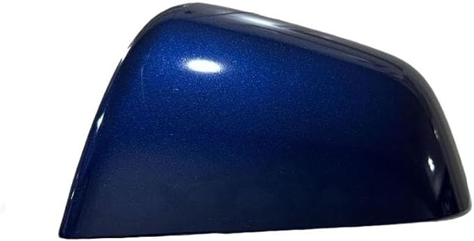 Compatible with Tesla Model Y Side Mirror Cover Replacement 2021 2022 2023 2024, Left Driver Side Rearview Mirror Cover Cap for Model Y Accessories(blue)