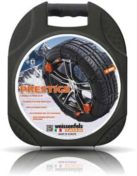 Weissenfels NM44070STD002 M44 - Prestige 7 Clack&Go, Snow Chains - 2 Pieces