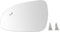 TRQ Driver Side Mirror Glass Heated Blind Spot Indicator Compatible with 2017-2022 Kia Sportage KI1324125