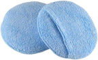 Leather CPR Microfiber Applicator Sponge - Leather Conditioner Applicator, Round Lint-Free Microfiber Applicator Pad for Home