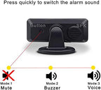 Parktronic 8 Parking Sensors Kit Reverse Backup Radar System Rear and Front View with Sound Warning Ultrasonic Distance Detec