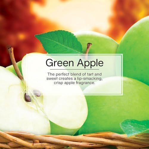 LITTLE TREES Car Air Freshener | Hanging Tree Provides Long Lasting Scent for Auto and Home | Green Apple, 24 Air Fresheners