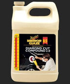 Meguiar’s Diamond Cut Compound 2.0 M8501, Low-Swirl Car Compound for High-Solids Paints, Safe and Effective on Glossy Paints, Features Low-Dusting, Low-Splatter Formula for Easy Clean-up, 1 Gal