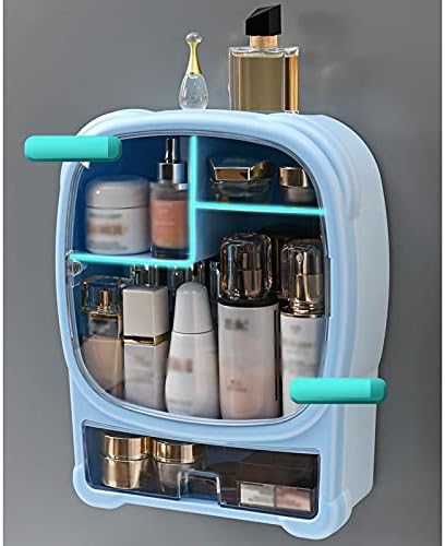 Makeup Box Cosmetic Storage Box Display Rack Large Capacity Finishing Desktop Lipstick Dressing Table Bathroom Skin Care Prod