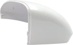 Left Driver Side Replacement Mirror Cover Compatible with Nissan Altima 2019 2020 2021 2022 2023 2024 2025 Exterior Door Side Rearview Mirror Cap Cover Without Turn Signal Light Pearl (White)