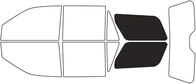 Rvinyl Window Tint Kit Compatible with Ford Expedition 2018-2024 - Cargo - 20%