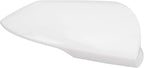 Side Mirror Cover Cap Unpainted White Rearview Wing Mirror Cap Weather Replacement for Hyundai Elantra 2021 to 2023 (Right)