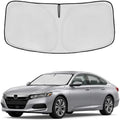 for Honda Accord 2022 2023 2024 2025 2026 Windshield Sun Shade - Foldable Front Window Shade Windshield Cover Custom Fit Honda 11th Gen Accessories Sun Visor Shade Blocks UV Rays Accessories