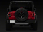 Raxiom LED Tail Lights; Black Housing; Smoked Lens Compatible For 18-26 Jeep Wrangler JL w/Factory Halogen Tail Lights & w/o 