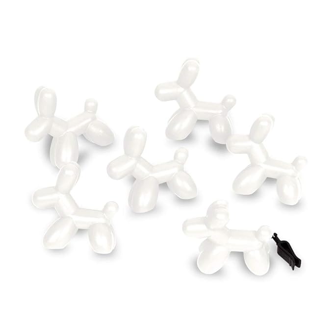 Little Pup 96601-6PK New Car Scent Car Air Freshener Clip Provides Long-Lasting Freshness in a Compact Design, Fights Odors f