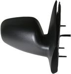 TRQ 2 Piece Driver and Passenger Side Mirror Assembly Set Electric Adjustment Non-Heated No Memory Black Compatible with 2005